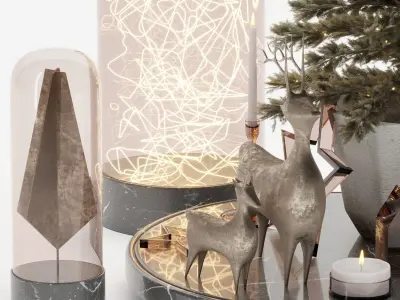 decorative set 09 3D model