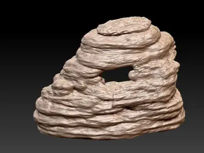 Set for decorating a terrarium aquarium 3D print model