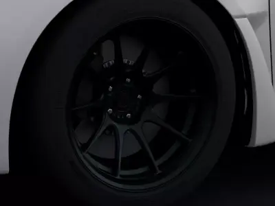 Konig Dekagram Aftermarket Wheel Low-poly 3D model