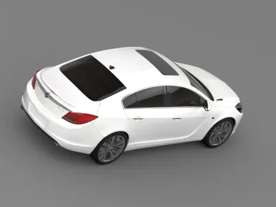 Buick Regal 2011-2013 3D model