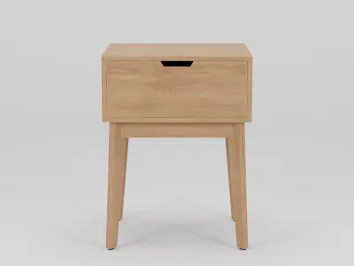 Ventura Nightstand 45x40x60 Low-poly 3D model