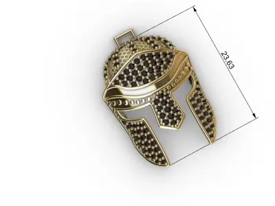 dijes- Colgante galdiador -v- 3D print model