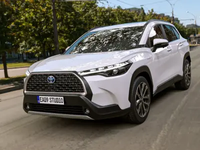 2022 Toyota Corolla Cross Hybrid 3D model