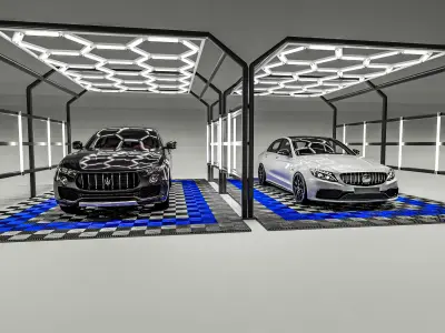Detailing studio Showroom 3D model