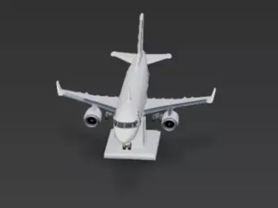 Ultra Luxury VIP Jet Interior 3D Model Tour 3D print model