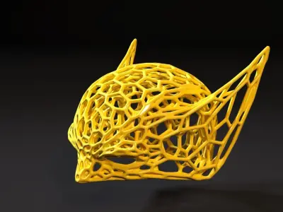 Wolverine mask 3D print model