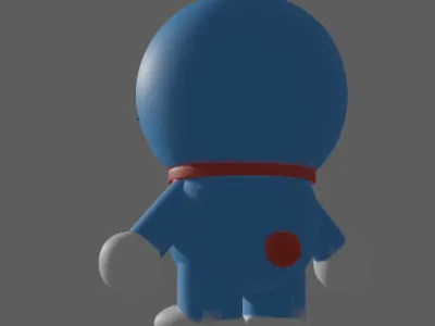 Simply Doraemon Free 3D print model
