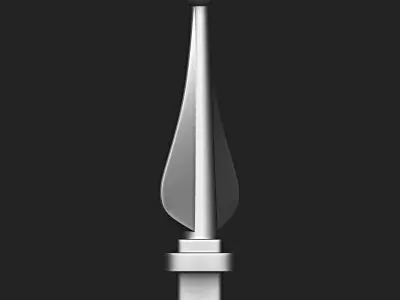 35 Railheads Base Mesh Pack   Low-poly 3D model