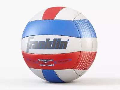 Volleyball Ball PBR 3D model