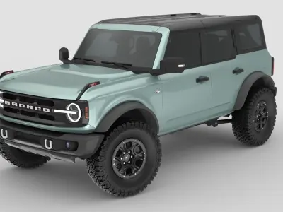 SUV Bronco Mk6 2021  3D model