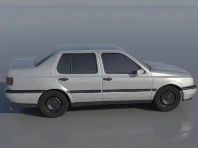 Volkswagen Vento 1993 3D print model