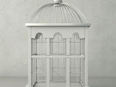 Molly Decorative Cage by ZARA HOME 3D model