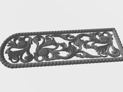 Furniture Drawer Door Home Decor 3d model Free 3D model