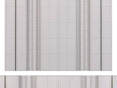 Decor door 3D model