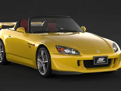 Honda S2000 ap2 CR 3D model