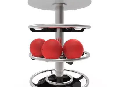 Bowling Table 3D model