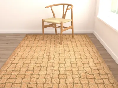 Rugs No 184 Low-poly 3D model