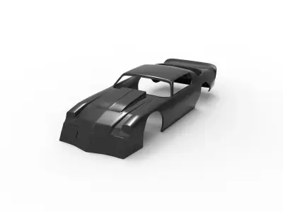  1970 racing camaro rc body shell from Mike Eddy 3D print model