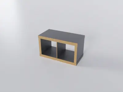 KALLAX 77x42 cm Low-poly 3D model