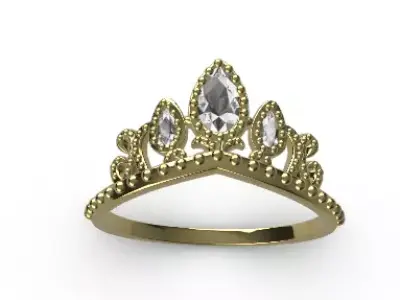 Corona estilo Rapunzel 3D print model