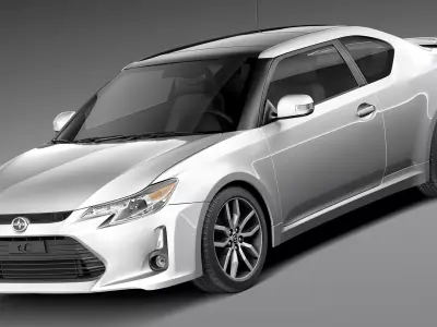 Scion tC - 2014 3D model