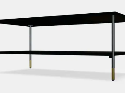 ASPEROD Coffee table Low-poly 3D model