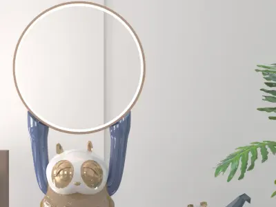 Decoration Sculpture Modern 3D model