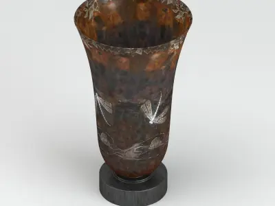 Vase 04 3D model purchase