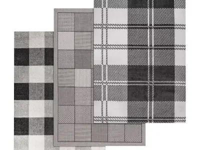 Rug Set 1281 3D model