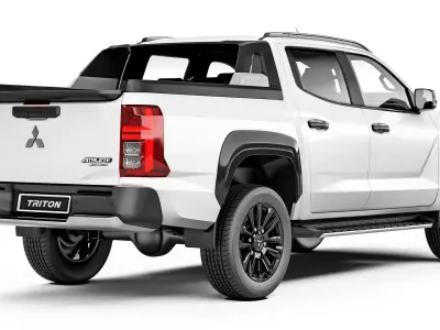 Mitsubishi L200 Triton Athlete 2024 3D model