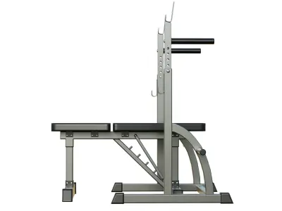 Bench Press Low-poly 3D model purchase
