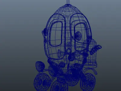 Propeller Car 3D model