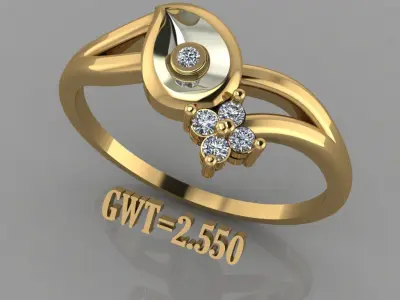 FASION RING 3D model 21