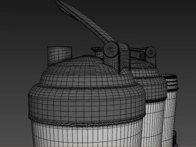Sport Bottle Bidon 3D model