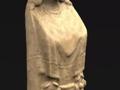 Decorative Marble 3  3D model 3D model