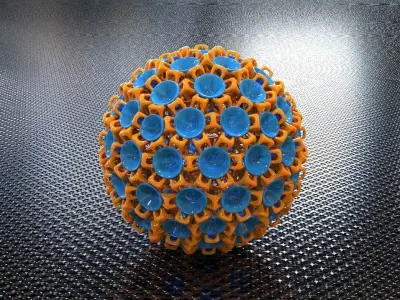 BRO SPHERE STRUCTURE 3D print model