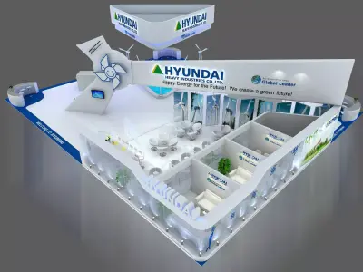 Exhibition - Area - 20X24-3DMAX2009-010 3D model