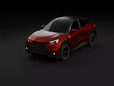 Lexu LBX concept 3D model