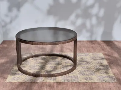 Round Table Package Of 4 3D model