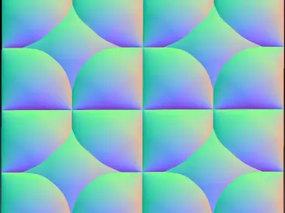 3D WALLPANEL 600MM x 600MM 3D model