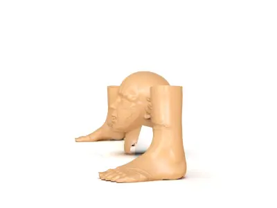 Regan MacNeil Parts 3D print model