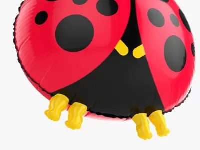 Ladybird decoration foil balloon 13  3D model