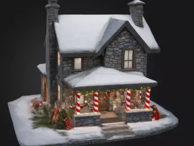 House 02 3D print model