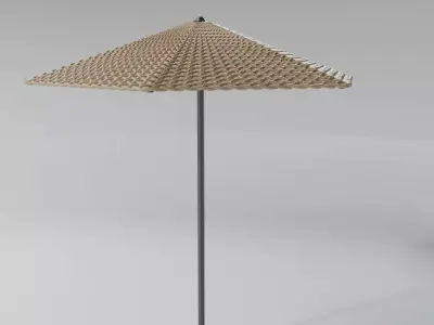 WICKER BASKET09 3D model