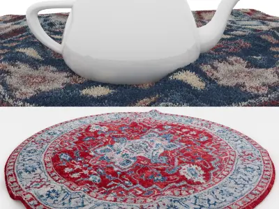 Rugs No 521 Low-poly 3D model