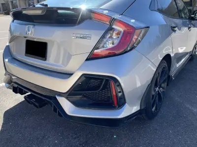 Honda Civic 10th Gen Rear diffuser Sport trim 2016 through 2019 3D print model