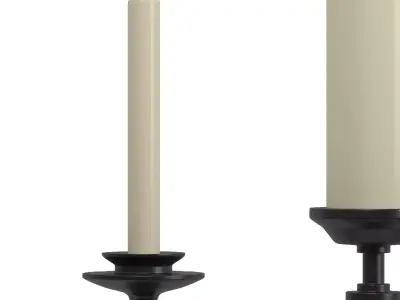 Candle 3D model