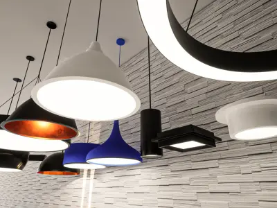 Lights 3D model