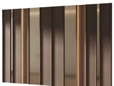 Decorative V59 Wall Panels 3D model