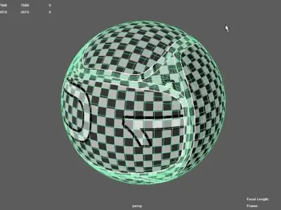 Volleyball ball 3D model